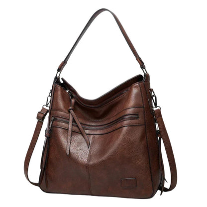 Sac à Main Femme Élégant avec Poches Zippées et Bretelle Réglable - PanierRoyale