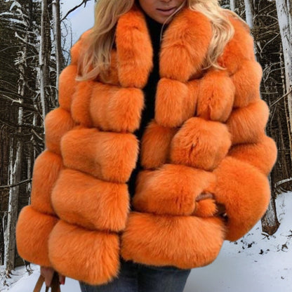 Manteau Femme Long Hiver Élégant et Chaud