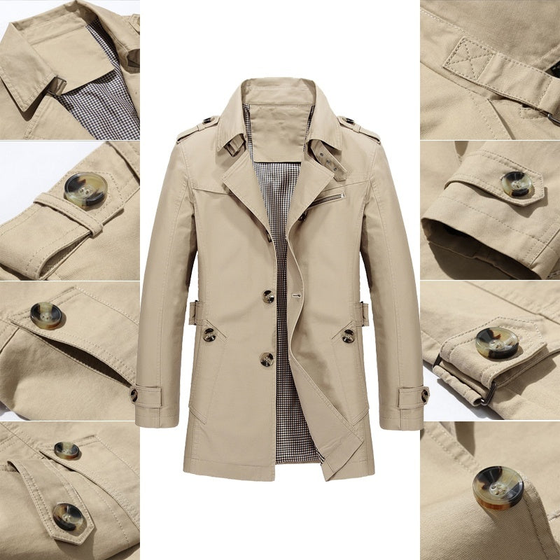 Parka Hiver Homme Élégant et Chaude