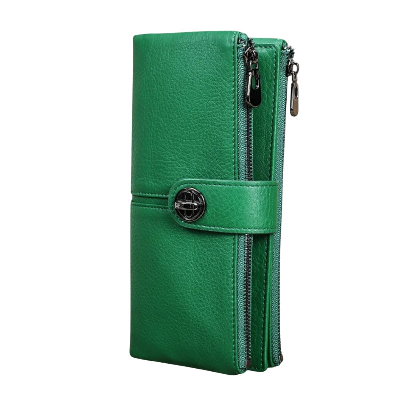 Portefeuille Téléphone Femme avec Poches Cartes et Fermeture Magnétique