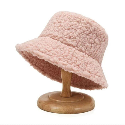 Chapeau Femme Hiver Tricoté avec Pompon Coloré