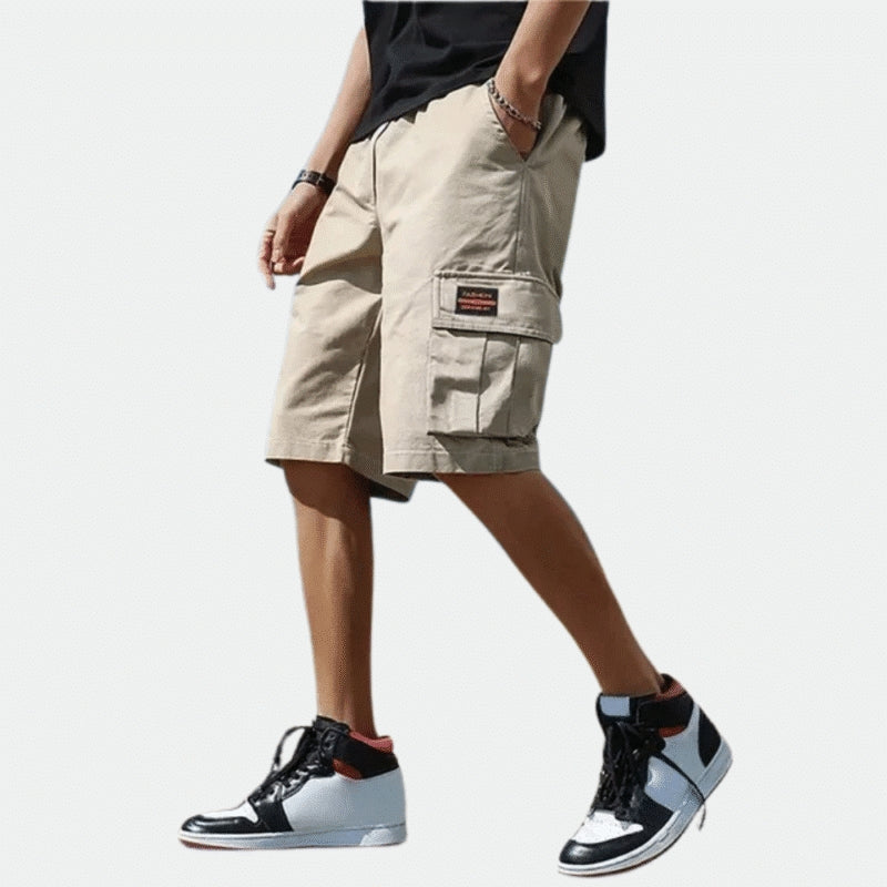 Pantalon Cargo homme avec Poches et Ceinture Réglable