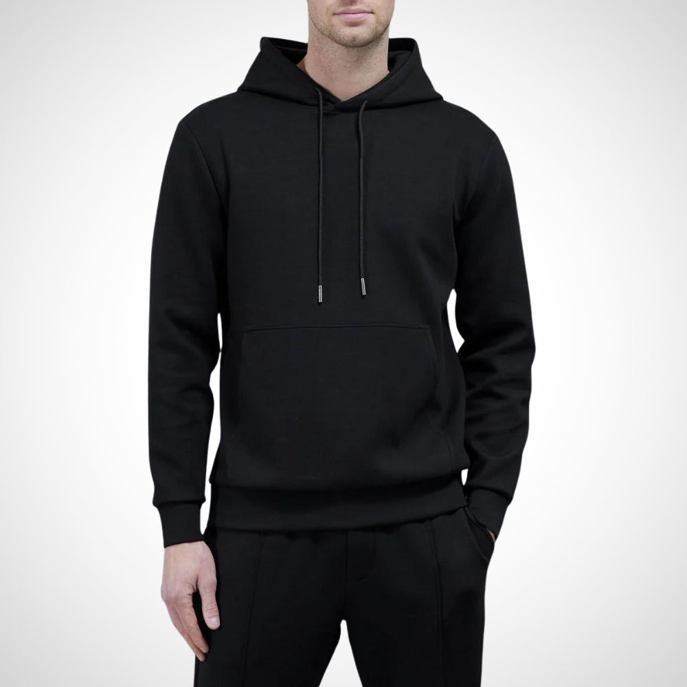 Blouson Homme Décontracté avec Capuche et Fermeture Éclair