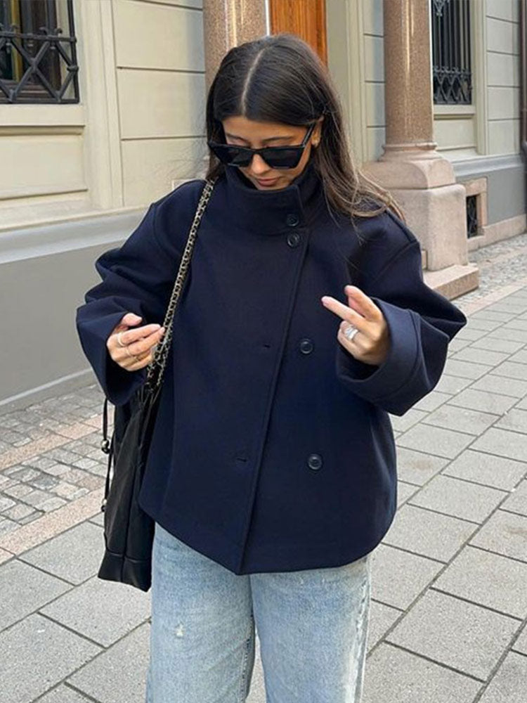 Manteau Femme Court et Élégant – Veste en Duvet Chic pour Femme