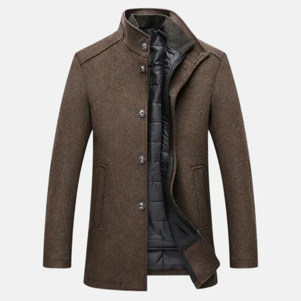 Manteau Homme Hiver Épais et Chauffant avec Col Montant - BerlinGlamour
