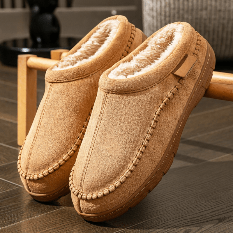 Chaussons Homme Peluche Confortables et Chauds