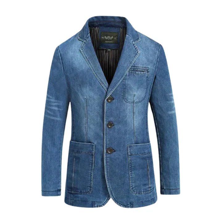 Blazer Homme Chic et Élégant pour Bureau et Soirée - PanierRoyale