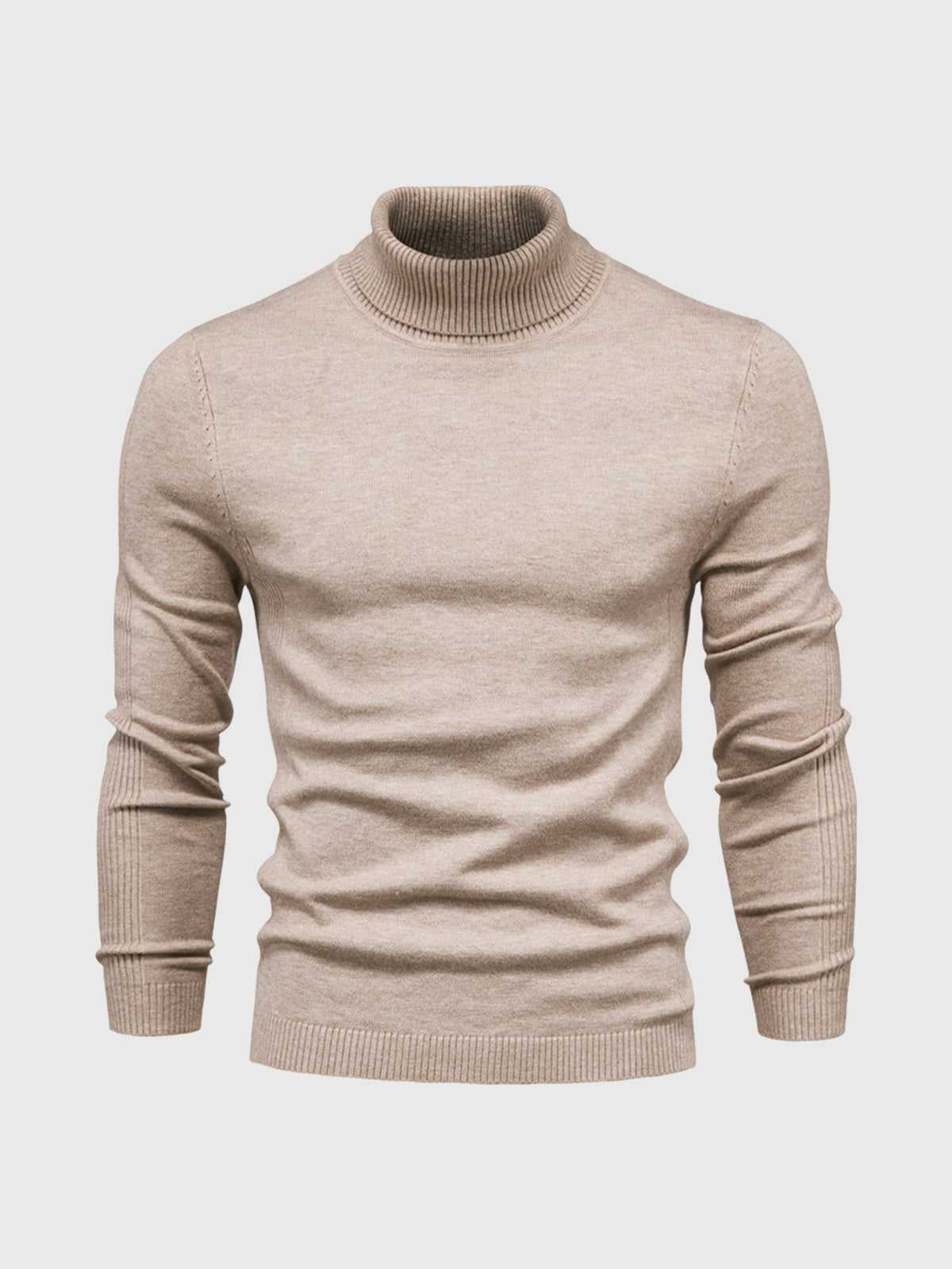 Pull à Col Roulé Homme Lavable