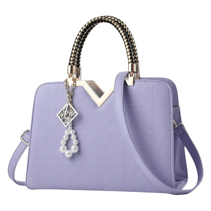 Sac à main Femme élégant avec fermeture éclair et détails cousus