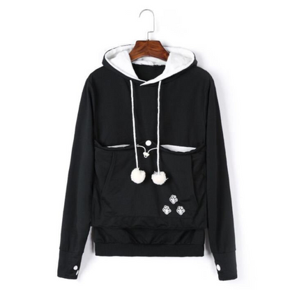 Sweat Capuche Confortable avec Poche Cachée