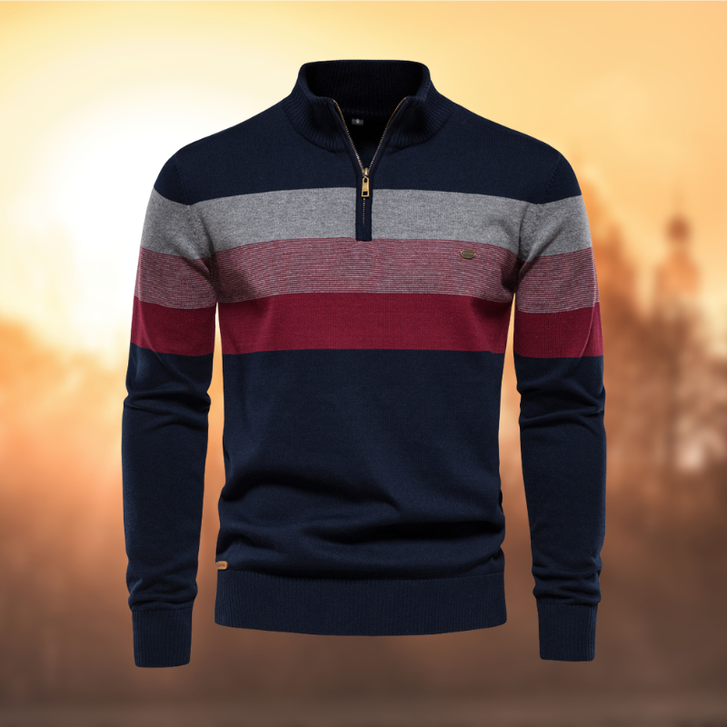 Pull Homme Rayé de Luxe
