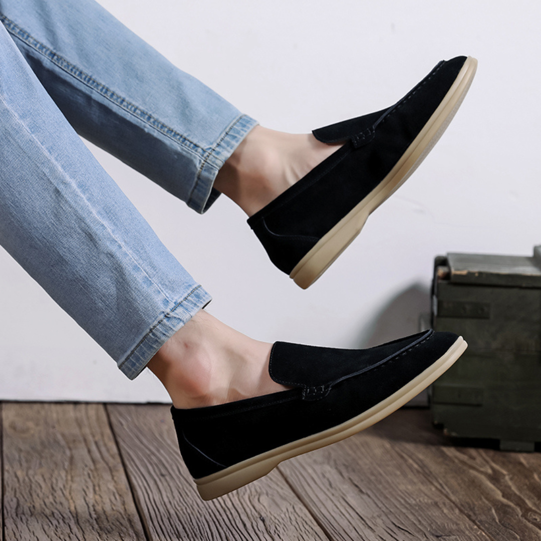 Chaussures Loafers Cuir Italiennes pour Homme Élégant