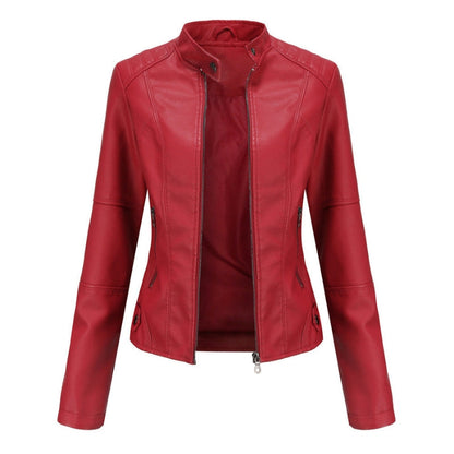 Veste Femme Élégante à Manches Longues avec Poches Fermeture Éclair