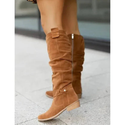 Bottes Femme Chic Hauts Talons Noir