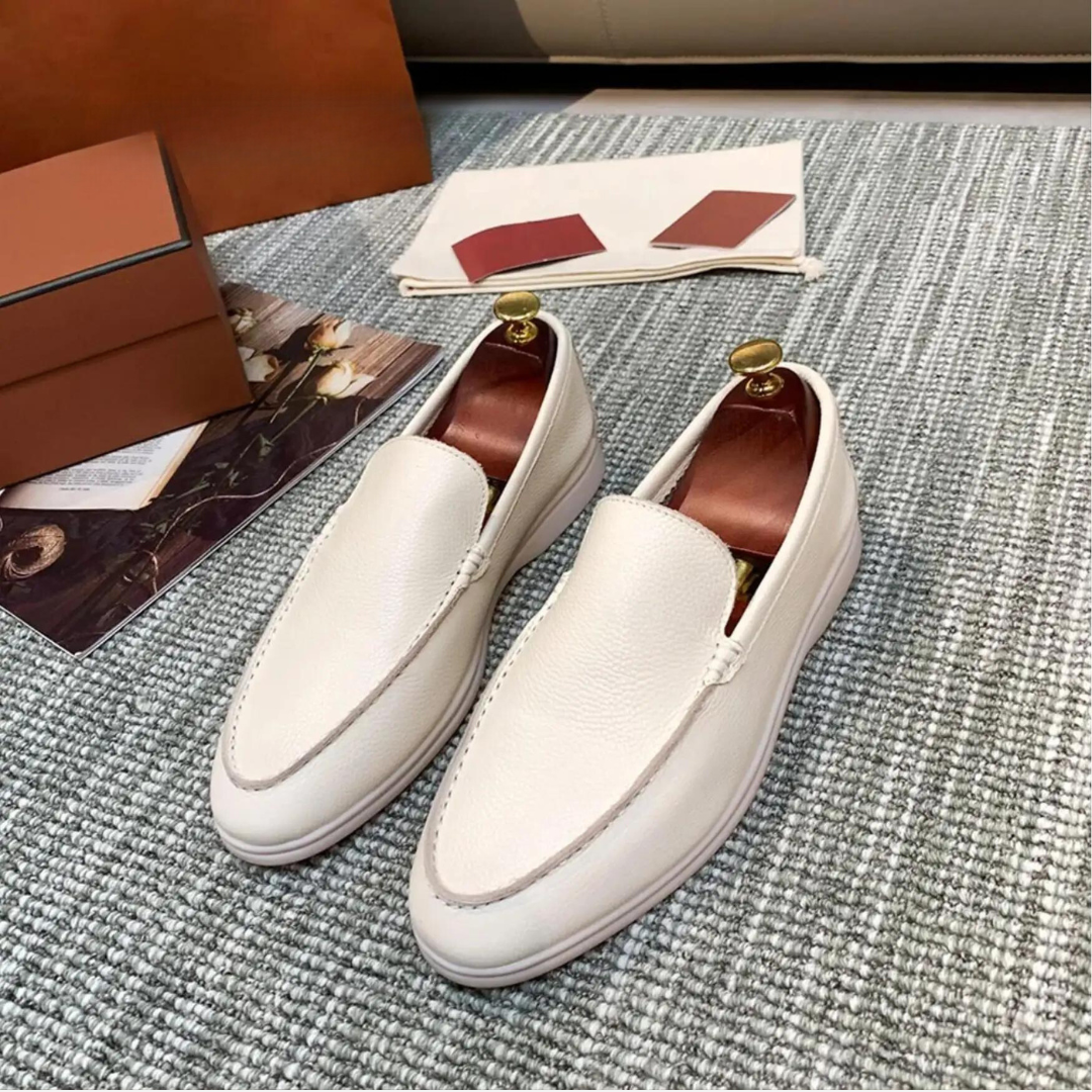 Chaussures Loafers Homme Cuir Italien de Luxe