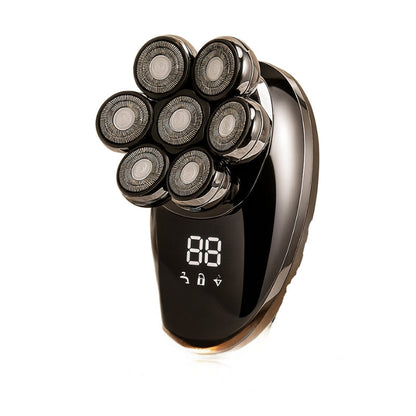 Rasoir Électrique Rechargeable avec Affichage LED