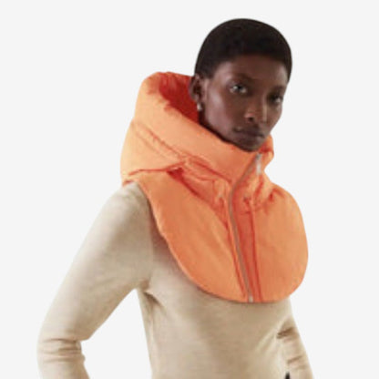 Cagoule femme à capuche zippée chaude et légère