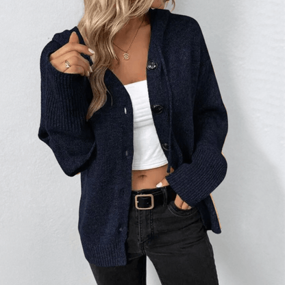 Gilet femme doux et chaud en beige