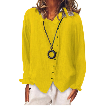 Chemise Femme Élégante à Manches Longues pour Tous les Jours
