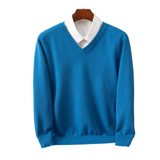 Pull Col V Grande Taille Manches Longues - PanierRoyale
