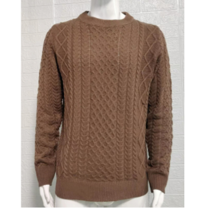 Pull Hiver Col Ronde Doux et Chaud - vue 2