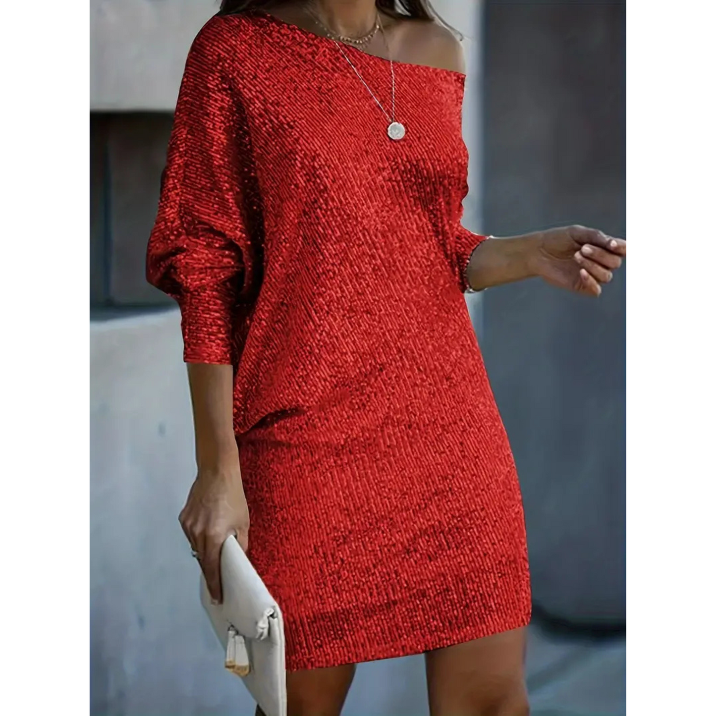 Robe de Soirée Élégante à Paillettes