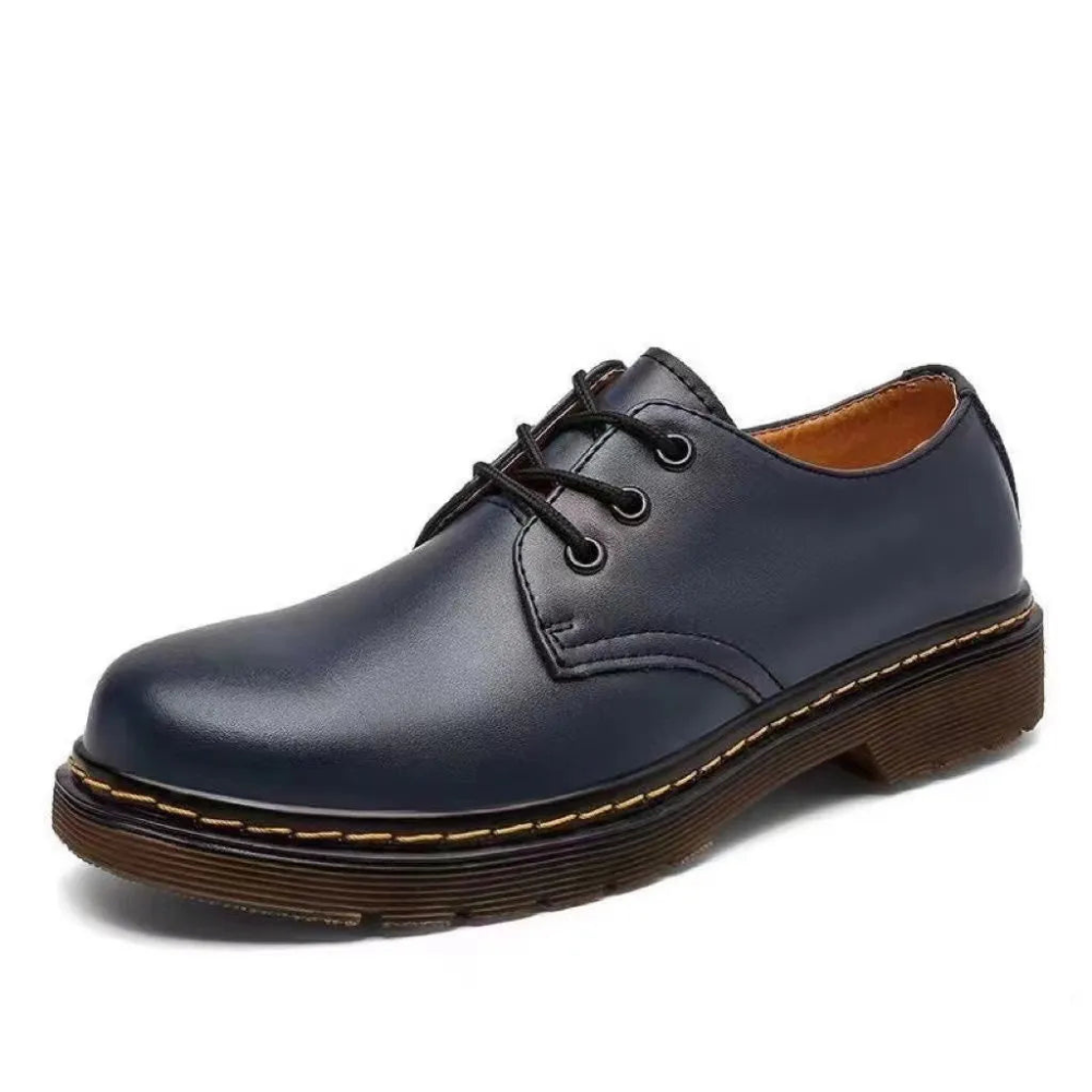 Bottine Homme Chic en Cuir Noir