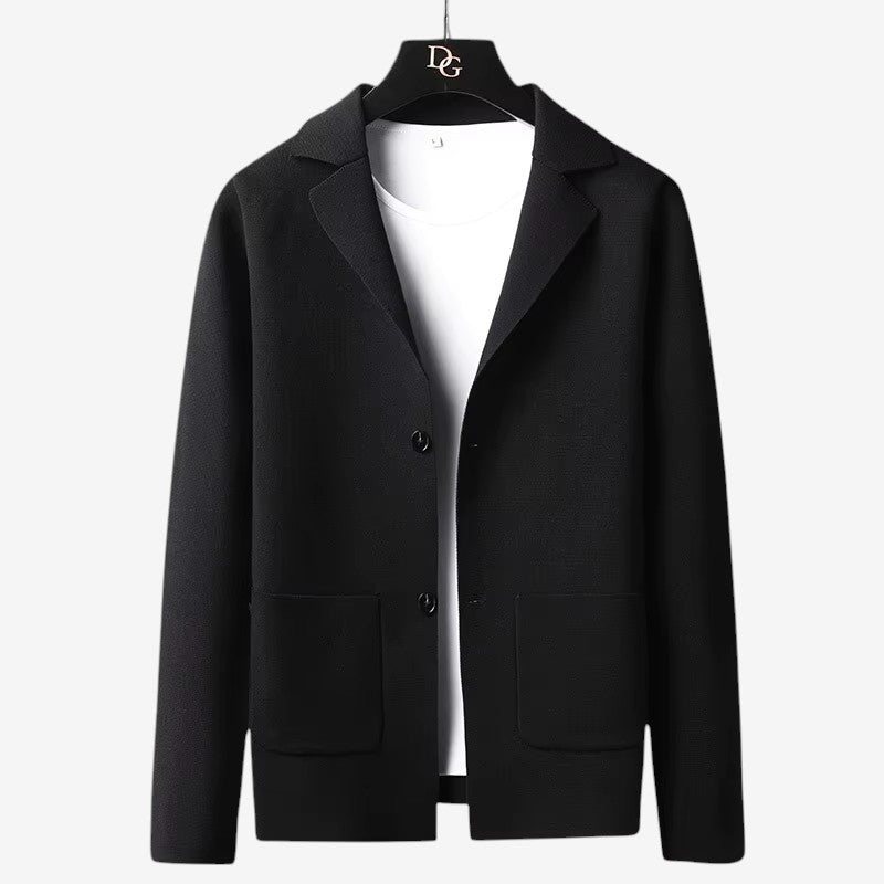 Veste Homme Classique en Laine avec Boutons