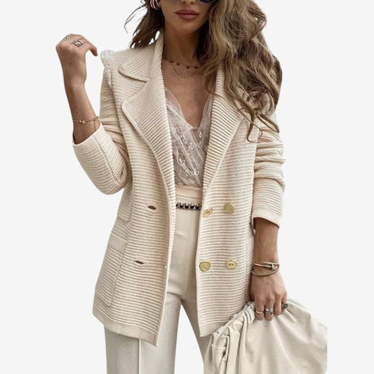 Blouson Femme Chic à Fermeture Éclair Double - PanierRoyale