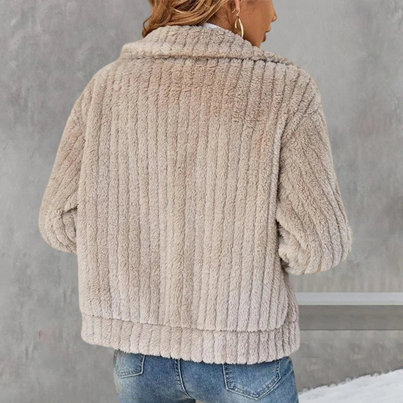 Veste Fleece Femme Douce et Élégante