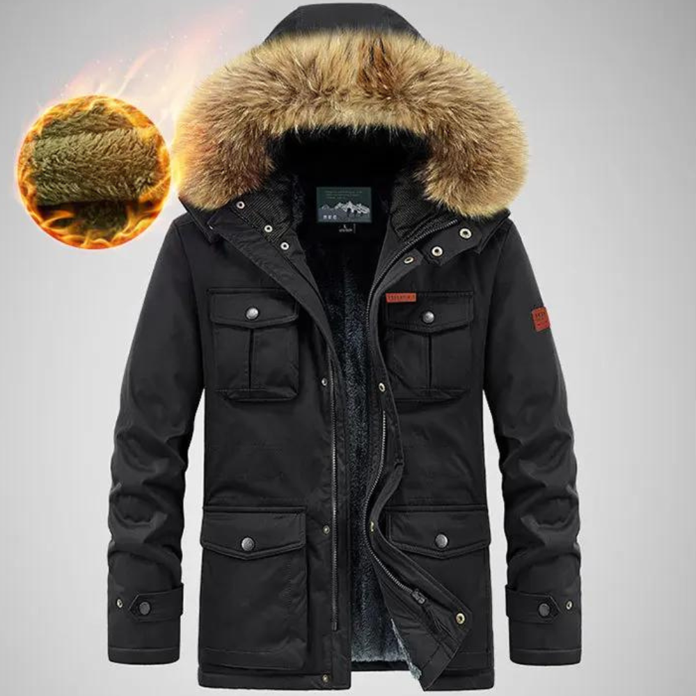 Veste de pluie homme à capuche étanche et légère - PanierRoyale