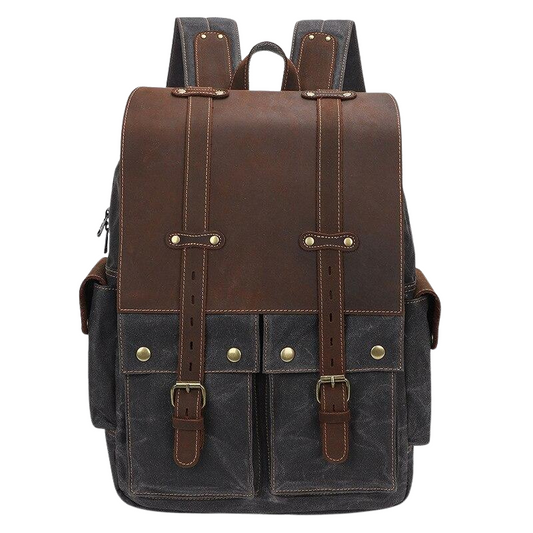 Sac à Dos Grande Capacité avec Poches Zippées et Sangles Réglables - PanierRoyale