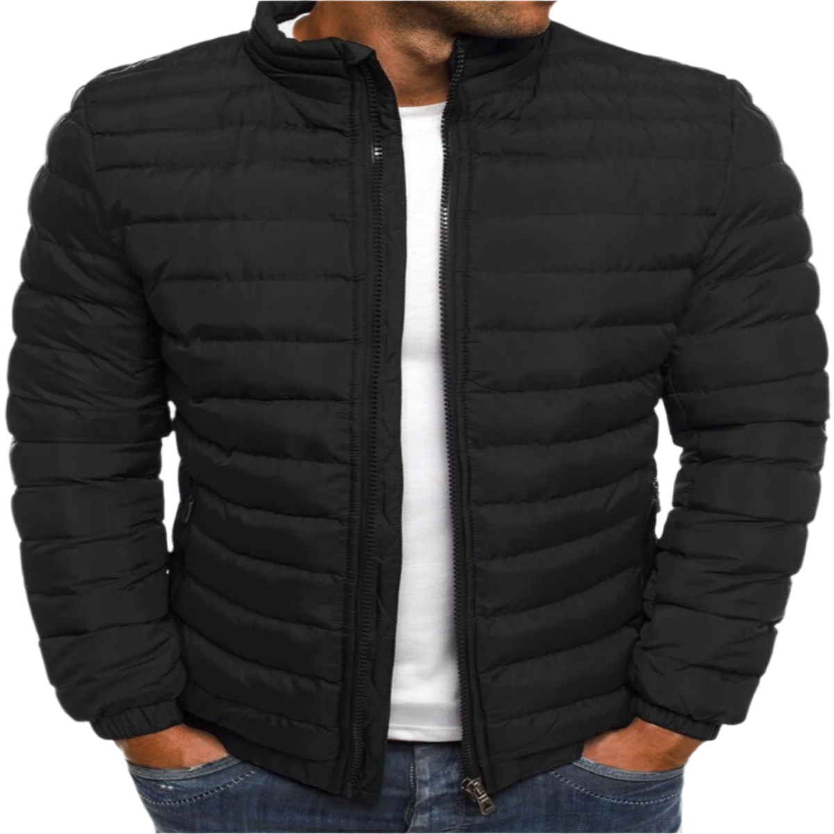 Veste Hiver Homme Légère et Chaude avec Capuchon - PanierRoyale