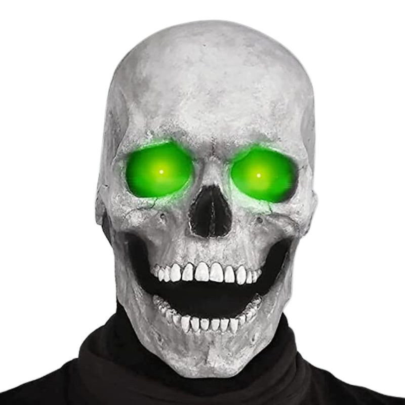 Masque Halloween Latex Effet Éclairant Épouvantable