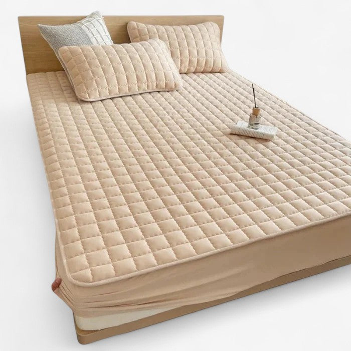 Housse de Matelas en Coton Doux à Imprimé Floral