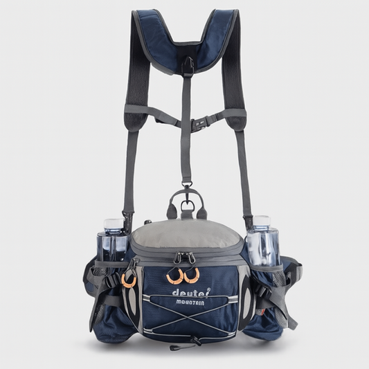 Sac de Sport Polyvalent avec Bretelle Réglable et Poches Zippées - PanierRoyale