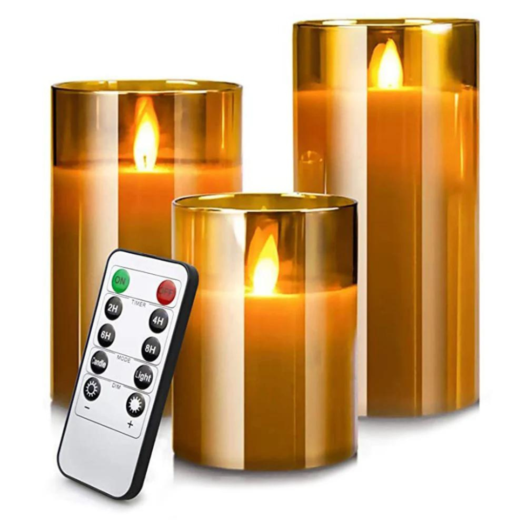 Bougies LED Décoratives Dimmables pour Intérieur