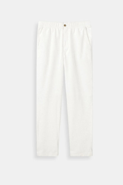 Pantalon Homme Élastiqué à Fermeture Éclair