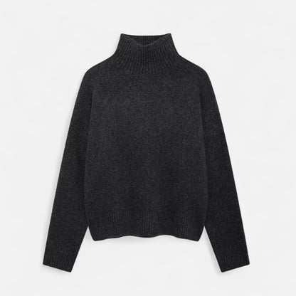 Pull Femme Hiver Chaud et Doux Bordeaux