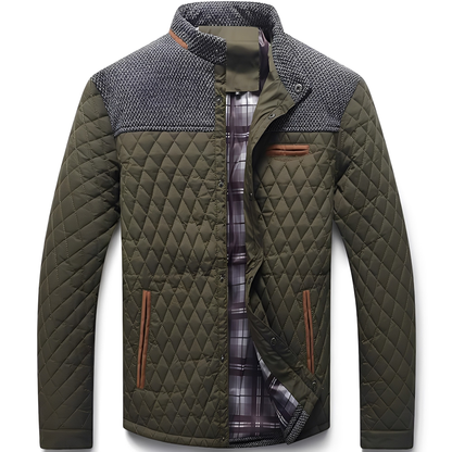 Veste Doudoune Hiver Homme avec Capuchon et Manches Longues
