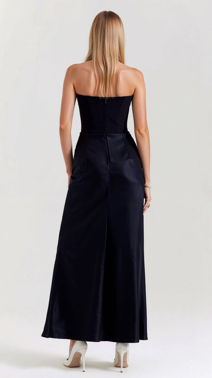 Robe de cérémonie femme longue pour invitées de mariage