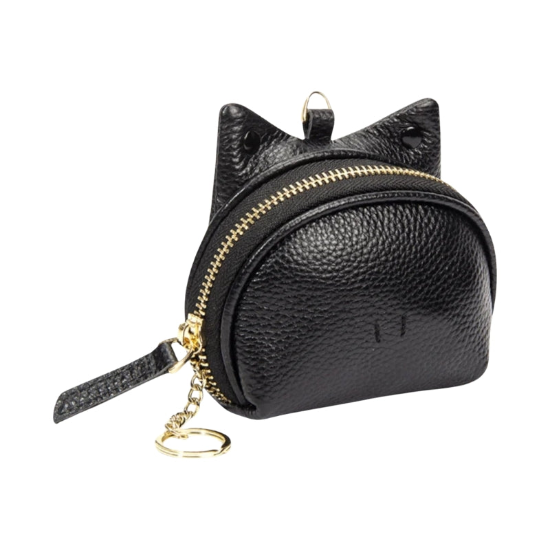 Porte-monnaie Cuir Classique avec Fermeture Zip