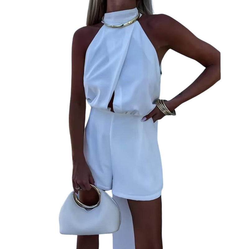 Robe Élégante Dos Nu pour Femme