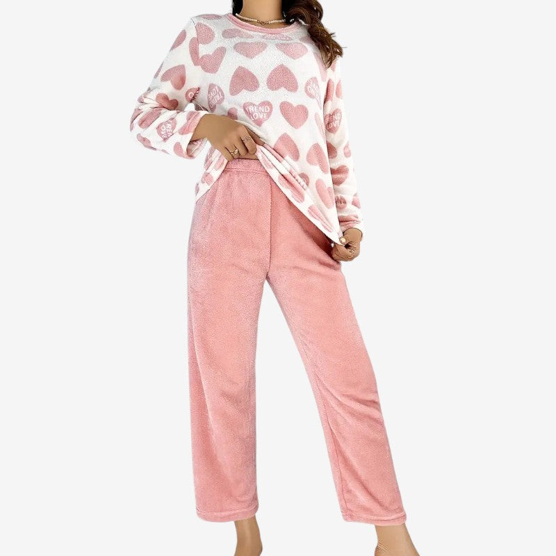 Pyjama Femme Doux avec Imprimé Animalier - PanierRoyale