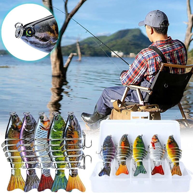 Leurres de Pêche Réalistes pour Pêche Professionnel - PanierRoyale