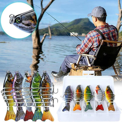 Leurres de Pêche Réalistes pour Pêche Professionnel - PanierRoyale