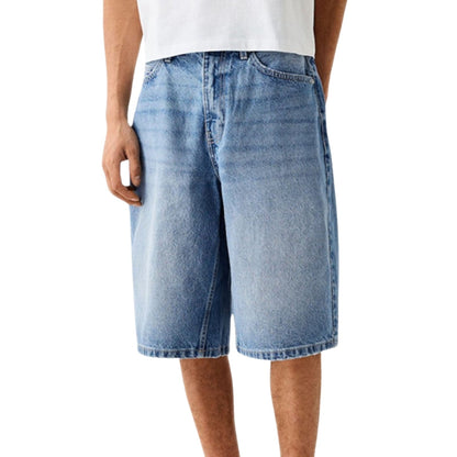 Short Décontracté Large avec Poches et Coupe Détendue