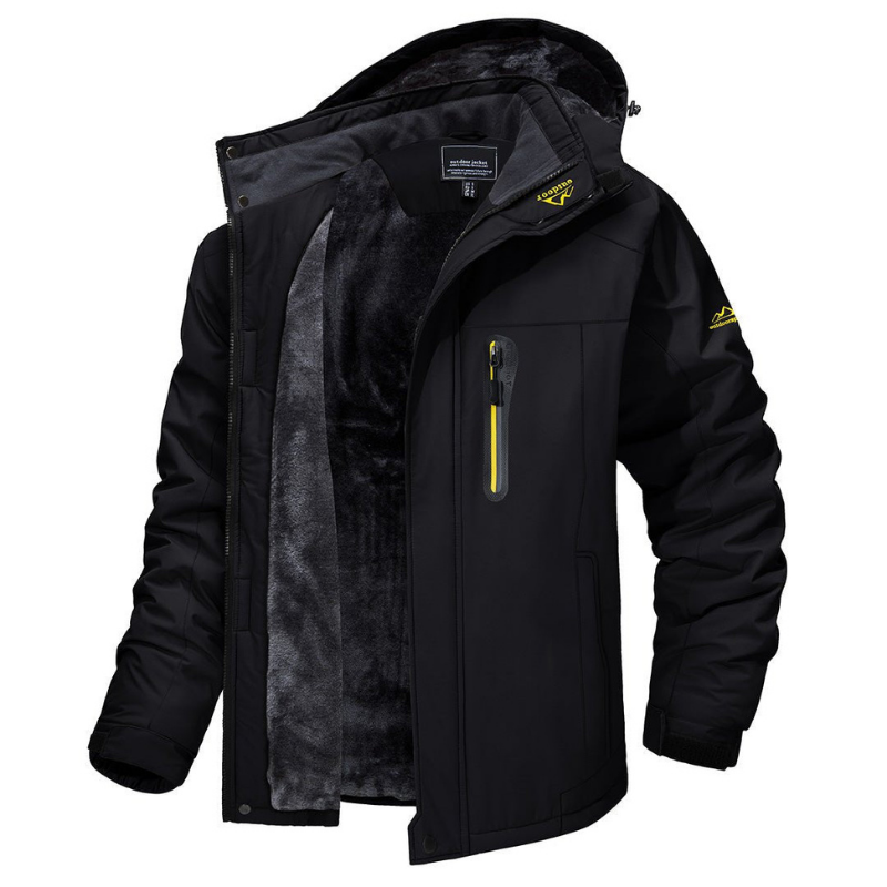 Veste homme hivernale imperméable et isolée