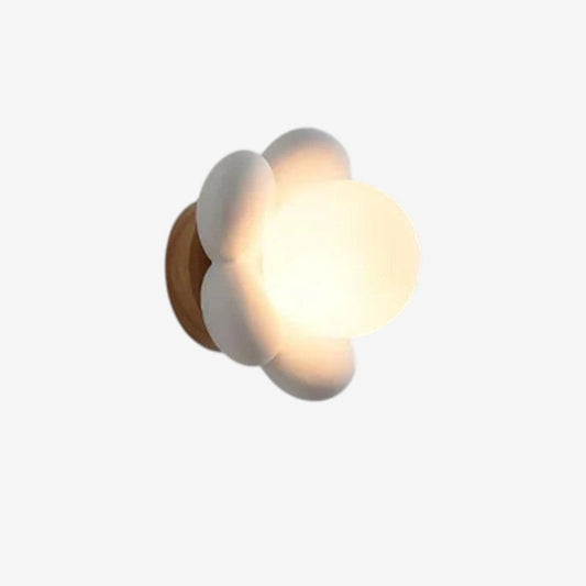 Lampe Murale LED Élégante avec Fleur Décorative - PanierRoyale