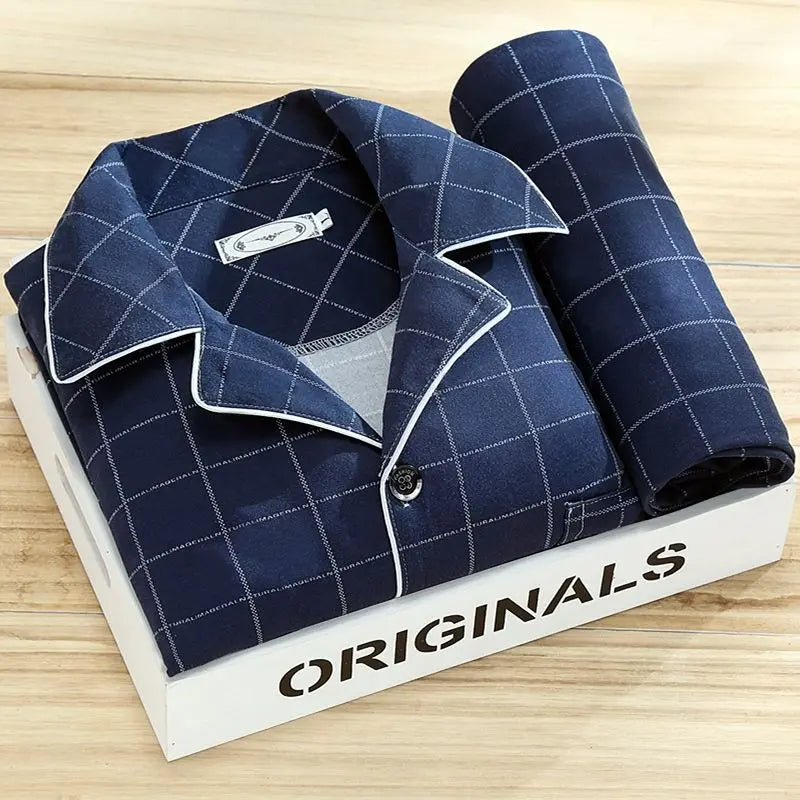 Pyjama Homme en Coton Doux et Confortable